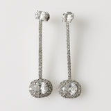 11.04ct Cubic Zirconia Earrings