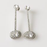 11.04ct Cubic Zirconia Earrings