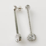 11.04ct Cubic Zirconia Earrings