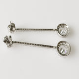 11.04ct Cubic Zirconia Earrings