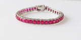 18.50ct Ruby and Diamond Bracelet