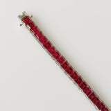 18.50ct Ruby and Diamond Bracelet