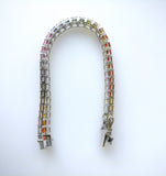 29.05ct Sapphire and Diamond Bracelet