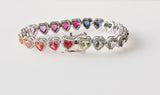 14.79ct Sapphire and Diamond Bracelet