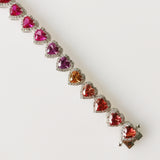 14.79ct Sapphire and Diamond Bracelet