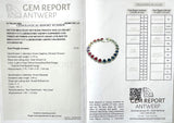14.79ct Sapphire and Diamond Bracelet