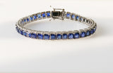 18.46ct Sapphire and Diamond Bracelet