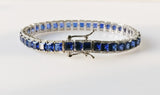 18.46ct Sapphire and Diamond Bracelet