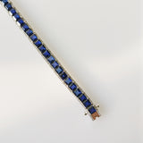 18.46ct Sapphire and Diamond Bracelet