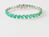 17.36ct Emerald Bracelet