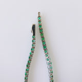9.66ct Emerald Bracelet