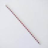 6.62ct Diamond and Ruby Bracelet