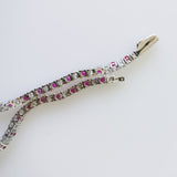 6.62ct Diamond and Ruby Bracelet