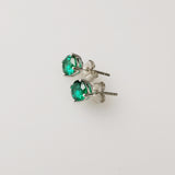 0.92ct Emerald Earrings