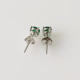 0.92ct Emerald Earrings