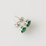 0.92ct Emerald Earrings