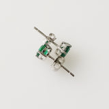 0.92ct Emerald Earrings