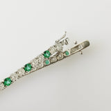 8.78ct Emerald and Diamond Bracelet