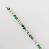 9.35ct Emerald and Diamond Bracelet