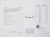 9.35ct Emerald and Diamond Bracelet