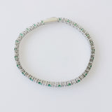 4.31ct Emerald and Diamond Bracelet