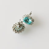 11.34ct Paraiba and Diamond Earrings
