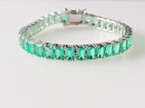 17.70ct Emerald Bracelet