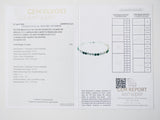 8.98ct Emerald and Diamond Bracelet