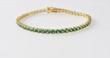 4.94ct Emerald Bracelet