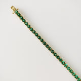 4.94ct Emerald Bracelet