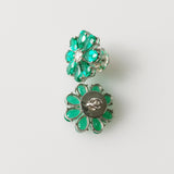 9.61ct Emerald Earrings