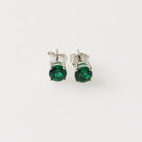 0.97ct Emerald Earrings