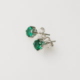 0.92ct Emerald Earrings