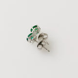 0.92ct Emerald Earrings