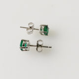 0.97ct Emerald Earrings