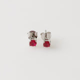 0.75ct Ruby Earrings