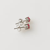 0.75ct Ruby Earrings