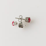 0.75ct Ruby Earrings