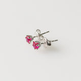 0.77ct Ruby Earrings