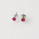 0.73ct Ruby Earrings