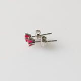 0.73ct Ruby Earrings