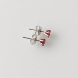 0.73ct Ruby Earrings