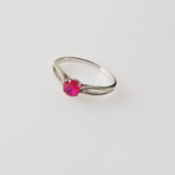 0.64ct Ruby Ring