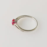 0.64ct Ruby Ring