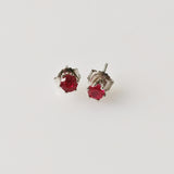 0.75ct Ruby Earrings