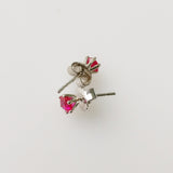 0.75ct Ruby Earrings