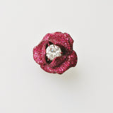 9.11ct Diamond and Ruby Ring