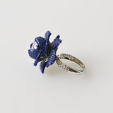 9.11ct Diamond and Sapphire Ring