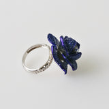 9.11ct Diamond and Sapphire Ring