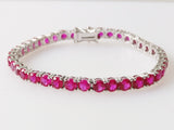 13.57ct Ruby Bracelet